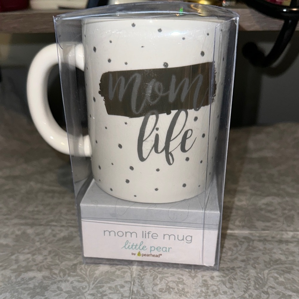 Pearhead White Mug Modern Design